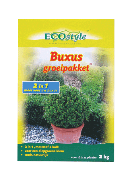 Ecostyle buxus 2-1 groeipakket 800 gr